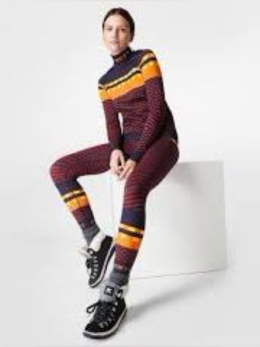 NWT SWEATY BETTY BASE LAYER 7/8 leggings medium